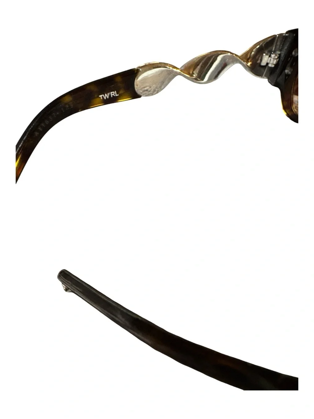 RARE COLLECTIBLE Brighton “Twirl” Brown Gradient Lens Women's Sunglasses /no tin